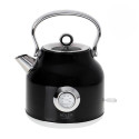 Adler AD 1346B electric kettle 1.7 L 2200 W Black, Metallic