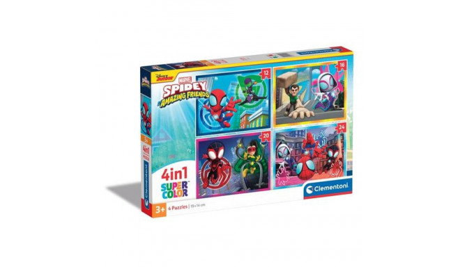 Clementoni Spidey &amp; His Amazing Friends Jigsaw puzzle 12 pc(s) Comics