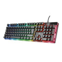 Trust GXT 838 Azor keyboard Mouse included Gaming USB Czech, Slovakian Black