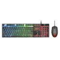 Trust GXT 838 Azor keyboard Mouse included Gaming USB Czech, Slovakian Black