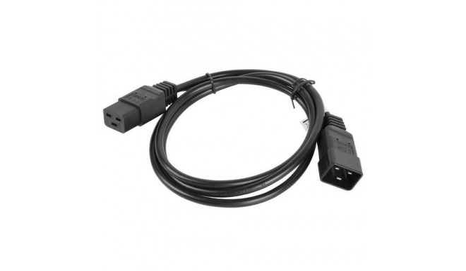 Lanberg CA-C19E-10CC-0018-BK power cable Black 1.8 m C19 coupler C20 coupler