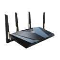 ASUS RT-BE88U wireless router 10 Gigabit Ethernet Dual-band (2.4 GHz / 5 GHz) Black, Grey