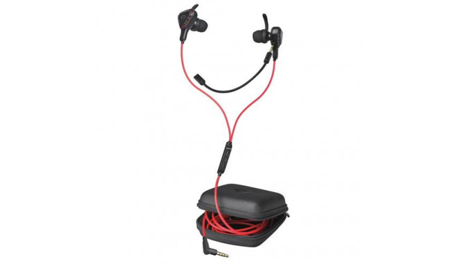 Trust TRU GXT 408 Headset Wired In-ear Gaming Black, Red