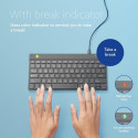 R-Go Tools Ergonomic keyboard R-Go Compact Break, compact keyboard with break software, QWERTY (NORD