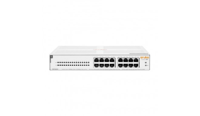 HPE Aruba Networking Aruba Instant On 1430 16G Class4 PoE 124W Unmanaged L2 Gigabit Ethernet (10/100