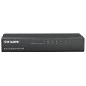 Intellinet 8-Port Fast Ethernet Office Switch, Desktop Size, Metal, IEEE 802.3az (Energy Efficient E