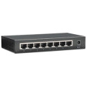 Intellinet 8-Port Fast Ethernet Office Switch, Desktop Size, Metal, IEEE 802.3az (Energy Efficient E