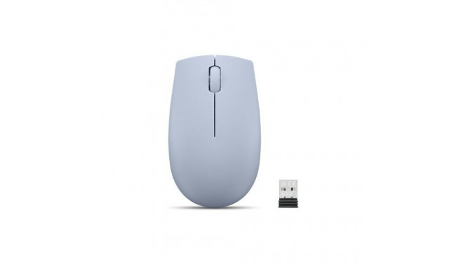 Lenovo 300 Wireless Compact Maus Kabellos Optisch Blau 3 Tasten 1000 dpi mouse Office Ambidextrous R