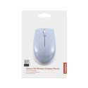 Lenovo 300 Wireless Compact Maus Kabellos Optisch Blau 3 Tasten 1000 dpi mouse Office Ambidextrous R