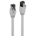 Lindy 1m Cat.8.1 S/FTP LSZH Cable, Grey