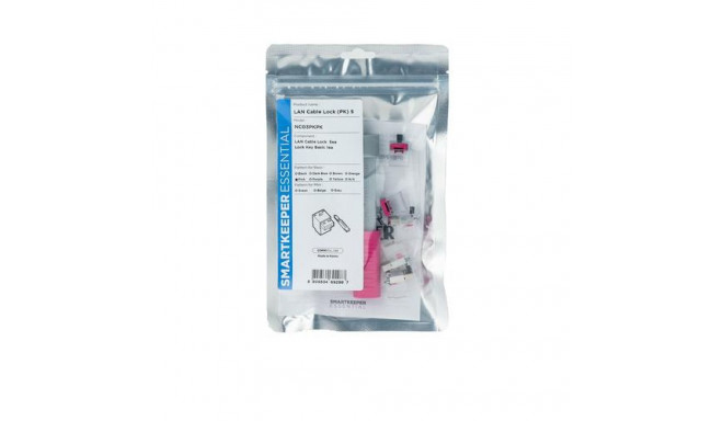 Smartkeeper NC03PKPK port blocker Port blocker + key RJ-45 Pink 1 pc(s)