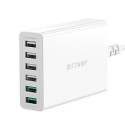 BlitzWolf BW-S15 mobile device charger Universal White AC Fast charging Indoor