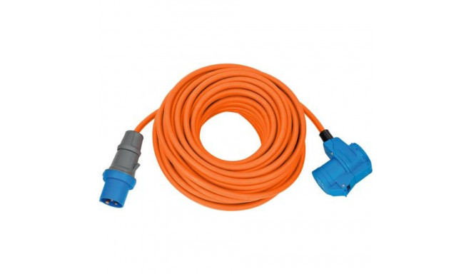 Brennenstuhl 1167650525 power extension 25 m Outdoor Blue, Orange