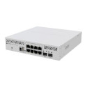 Mikrotik CRS310-8G+2S+IN: L3 Smart Switch Managed 2.5G Ethernet (100/1000/2500) Power over Ethernet 