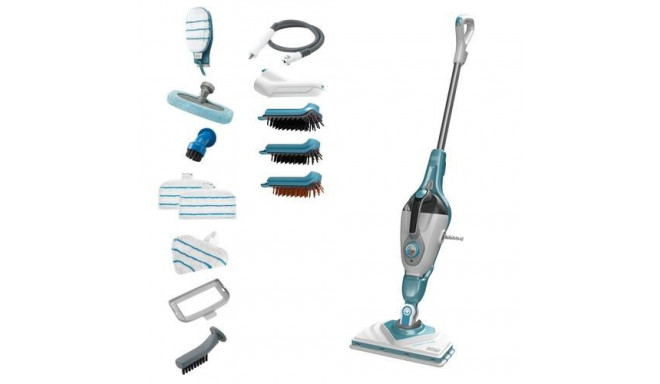 Black &amp; Decker BHSM1610DSM Portable steam cleaner 0.5 L 1600 W Aqua colour, White