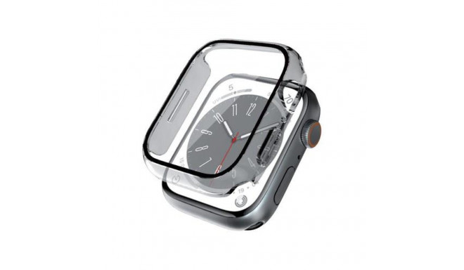 Crong CRG-45HS-CLR Smart Wearable Accessories Case Transparent Polycarbonate (PC), Tempered glass