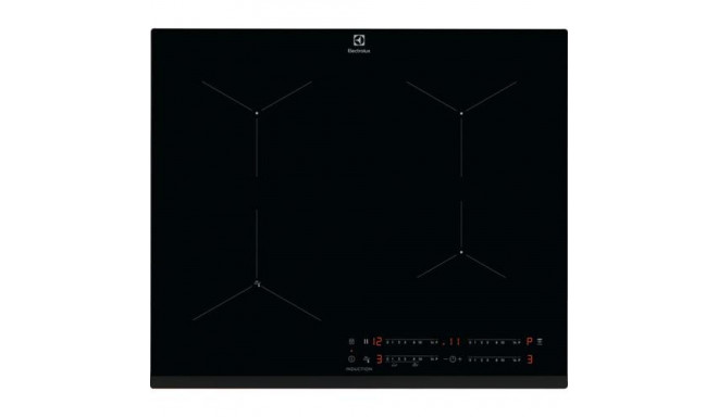 Electrolux EIS6134 Black Built-in 60 cm Zone induction hob 4 zone(s)