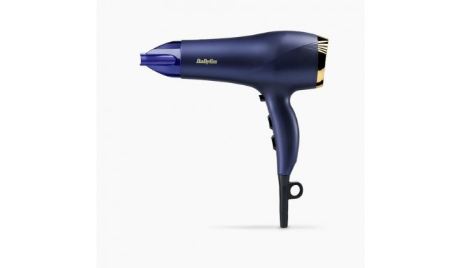 BaByliss Midnight Luxe 2300 hair dryer 2300 W Blue, Gold