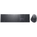 DELL KM900 keyboard Mouse included Office RF Wireless + Bluetooth QWERTZ German Graphite