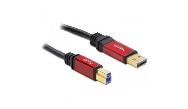 DeLOCK 3.0m USB 3.0 A-B USB cable USB 3.2 Gen 1 (3.1 Gen 1) 3 m USB A USB B