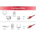 Equip Cat.6 U/UTP Patch Cable, 15m, Red