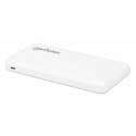 Manhattan Power Bank, 10000 mAh, Output: 2x USB-A (2.1A &amp; 1A), Input: USB-C &amp; Micro-