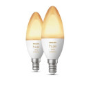 Philips Hue White ambience Candle - E14 smart bulb - (2-pack)