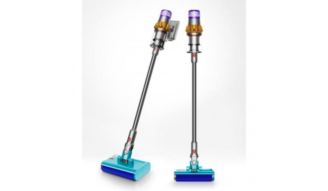 Dyson V15s Detect Submarine 2-in-1 stick vacuum Battery Dry&amp;wet Bagless Nickel, Yellow