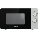 Gorenje MO17E1S microwave Over the range Solo microwave 17 L 700 W Black, Stainless steel