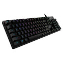 Logitech G G512 CARBON LIGHTSYNC RGB Mechanical Gaming Keyboard with GX Red switches