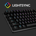 Logitech G G512 CARBON LIGHTSYNC RGB Mechanical Gaming Keyboard with GX Red switches