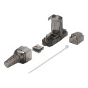 Deltaco MD-105 wire connector RJ-45 Grey