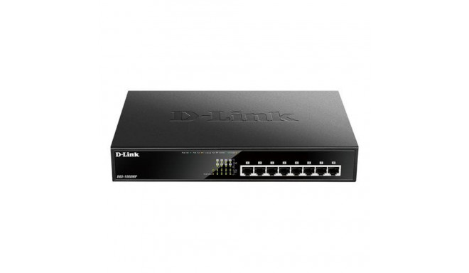 D-Link DGS-1008MP 8-Port Desktop Gigabit Max PoE Switch