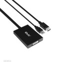 CLUB3D DisplayPort to Dual Link DVI-D HDCP OFF version Active Adapter M/F for Apple Cinema Displays