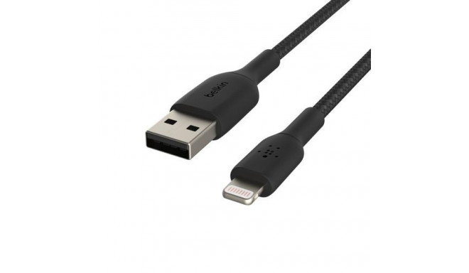 Belkin CAA002BT1MBK lightning cable 1 m Black