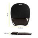 Fellowes Mouse Mat Wrist Support - Crystals Gel Mouse Pad with Non Slip Rubber Base - Ergonomic Mous