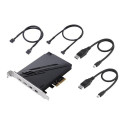 ASUS ThunderboltEX 4 interface cards/adapter Internal Mini DisplayPort, PCIe, Thunderbolt, USB 2.0, 