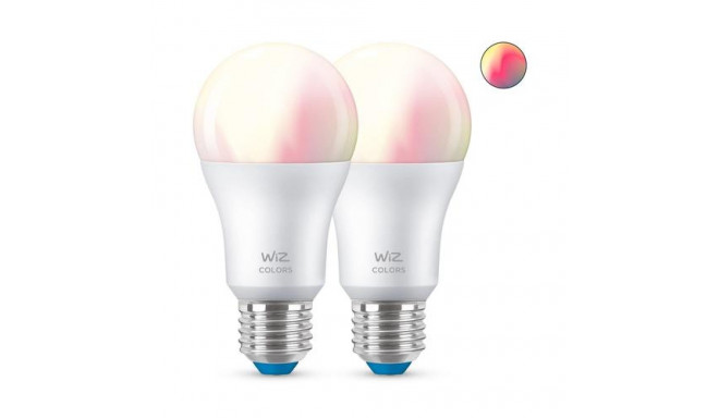 WiZ Bulb 8W (Eq.60W) A60 E27 x2