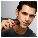 Braun Series 3 300s Foil shaver Trimmer Black, Red