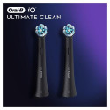 Oral-B iO Ultimate Clean 80335625 toothbrush head 2 pc(s) Black