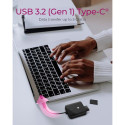 ICY BOX IB-CR403-C3 card reader USB 3.2 Gen 1 (3.1 Gen 1) Type-C Black