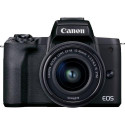 Canon EOS M50 Mark II + EF-M 15-45mm IS STM MILC 24.1 MP CMOS 6000 x 4000 pixels Black