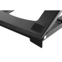 Manhattan Laptop and Tablet Stand, Adjustable (5 positions), Suitable for all tablets and laptops up