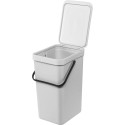 Brabantia Sort & Go Waste Bin Light Grey 16 L