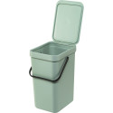 Brabantia Sort & Go Waste Bin Jade Green 12 L