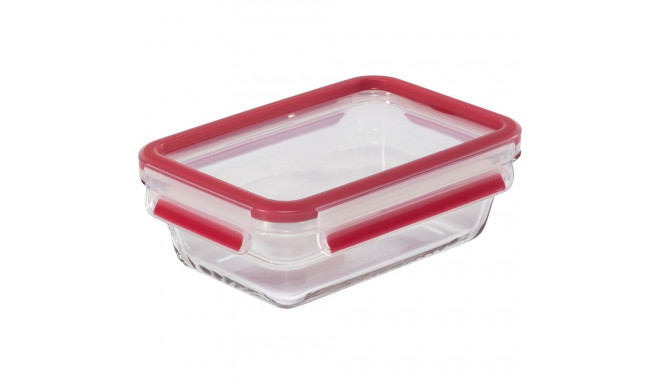 Emsa Clip&Close Glass Food Container Square 700 ml