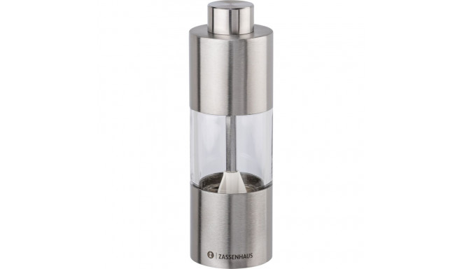 Zassenhaus pepper mill  Mainz Inox/Acrylic Glass 14 cm