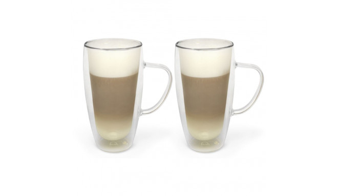 1x2 Bredemeijer Glass 400ml Latte Macchiato double-w. 165015