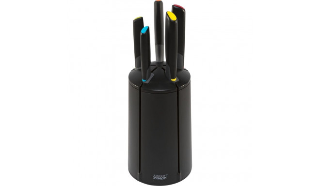 Joseph Joseph Elevate Knife Block Set 6 pcs. black