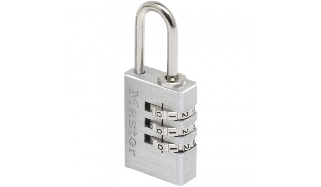 Master Lock Combination Lock in alumin. steel Shackle 7620EURDCC